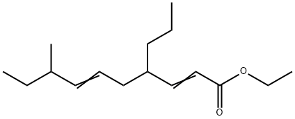 8-메틸-4-프로필-2,6-데카디엔산에틸에스테르 구조식 이미지