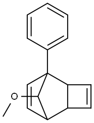 9-메톡시-1-페닐트리시클로[4.2.1.02,5]노나-3,7-디엔 구조식 이미지
