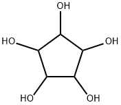 1,2,3,4,5-Cyclopentanepentol Structure