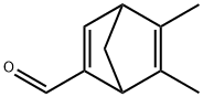 Bicyclo[2.2.1]hepta-2,5-diene-2-carboxaldehyde, 5,6-dimethyl- (9CI) Structure