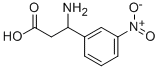 3-AMINO-3-(3-NITROPHENYL)PROPANOIC ACID Structure