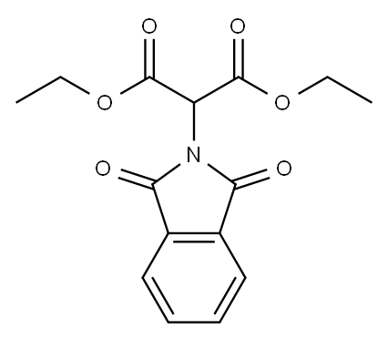 PHTHALIMIDOMALONIC ACID DIETHYL ESTER Structure
