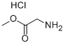Glycine methyl ester hydrochloride 구조식 이미지