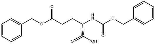(S)-2-Benzyloxycarbonylamino-pentanedioic acid 5-benzyl ester Structure