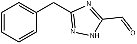 5-Phenylmethyl-1H-1,2,4-triazole-3-carbaldehyde Structure