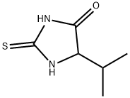 5-Isopropyl-2-thioxo-4-imidazolidinone Structure