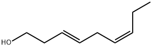 TRANS,CIS-3,6-NONADIEN-1-OL 구조식 이미지