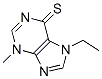 7-Ethyl-3,7-dihydro-3-methyl-6H-purine-6-thione Structure