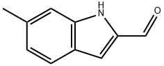 1H-Indole-2-carboxaldehyde, 6-methyl- (9CI) Structure