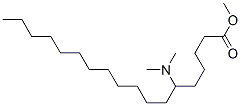 6-(Dimethylamino)octadecanoic acid methyl ester Structure