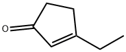 3-에틸사이클로펜트-2-엔-1-온 구조식 이미지