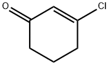 3-CHLOROCYCLOHEX-2-ENONE 구조식 이미지