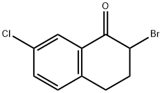 2-BROMO-7-CHLORO-3,4-DIHYDRONAPHTHALEN-1(2H)-ONE 구조식 이미지