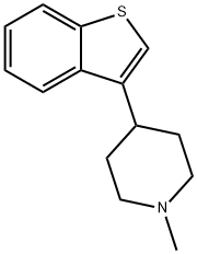 4-BENZO[B]THIOPHEN-3-YL-1-METHYL-PIPERIDINE Structure
