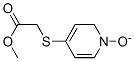 Acetic acid, [(1-oxido-4-pyridinyl)thio]-, methyl ester (9CI) Structure