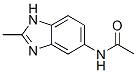 Acetamide, N-(2-methyl-1H-benzimidazol-5-yl)- (9CI) Structure