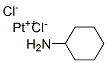 cyclohexanamine, platinum(+2) cation, dichloride Structure