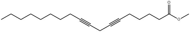 6,9-Octadecadiynoic acid methyl ester Structure