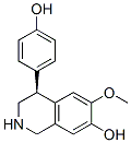 (S)-1,2,3,4-Tetrahydro-4-(4-hydroxyphenyl)-6-methoxy-7-isoquinolinol 구조식 이미지