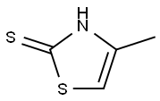 4-메틸티아졸-2(3H)-티온 구조식 이미지