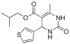 5-Pyrimidinecarboxylicacid,1,2,3,4-tetrahydro-6-methyl-2-oxo-4-(3-thienyl)-,2-methylpropylester(9CI) 구조식 이미지