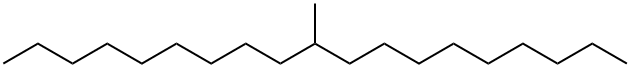 10-METHYLNONADECANE Structure