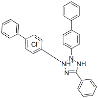 2,3-디(4-비페닐릴)-5-페닐-2H-테트라졸륨클로라이드 구조식 이미지