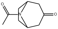 8-ACETYL-8-AZA-BICYCLO[3.2.1]OCTAN-3-ONE Structure