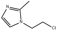 1-(2-Chloroethyl)-2-methyl-1H-imidazole 구조식 이미지