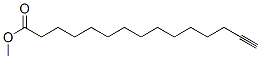 14-Pentadecynoic acid methyl ester Structure