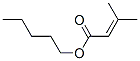 펜틸3-메틸-2-부테노에이트 구조식 이미지