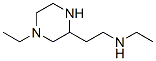2-피페라진에탄아민,N,4-디에틸-(9CI) 구조식 이미지