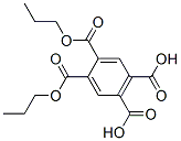 1,2,4,5-Benzene-tetracarboxylic acid, dipropyl ester Structure