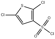 2,5-Dichlorothiophene-3-sulfonyl chloride 구조식 이미지