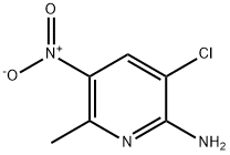 2-AMINO-3-CHLORO-5-NITRO-6-PICOLINE Structure