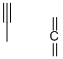 1,2-Propadiene, mixt. with 1-propyne Structure