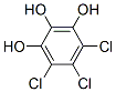 4,5,6-트리클로로벤젠-1,2,3-트리올 구조식 이미지