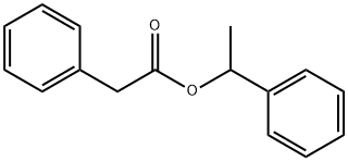 1-phenylethyl phenylacetate Structure