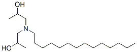 1,1'-(tetradecylimino)dipropan-2-ol Structure