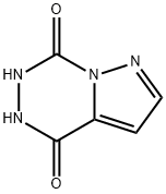 Pyrazolo[1,5-d][1,2,4]triazine-4,7-dione,  5,6-dihydro- Structure