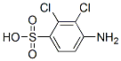 2,3-Dichlorosulfanilic acid Structure