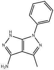 4-methyl-6-phenyl-1,6-dihydropyrazolo[3,4-c]pyrazol-3-amine Structure
