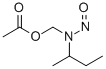 SEC-BUTYL-ACETOXYMETHYL-NITROSAMINE Structure