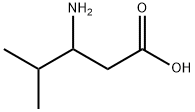 3-AMINO-4-METHYLPENTANOIC ACID 구조식 이미지