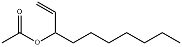 1-vinyloctyl acetate Structure