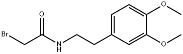 N-(bromoacetyl)homoveratrylamine Structure