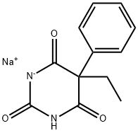 Phenobarbital sodium  구조식 이미지