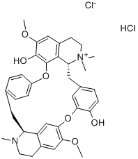 D-TUBOCURARINE CHLORIDE Structure