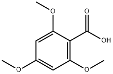 2,4,6-Trimethoxybenzoic acid 구조식 이미지