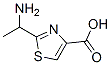 2-(1-Aminoethyl)thiazole-4-carboxylic acid Structure